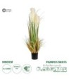 GloboStar® Artificial Garden PAMPAS GRASS 20107 Τεχνητό Διακοσμητικό Φυτό Γρασίδι της Πάμπας Υ88cm